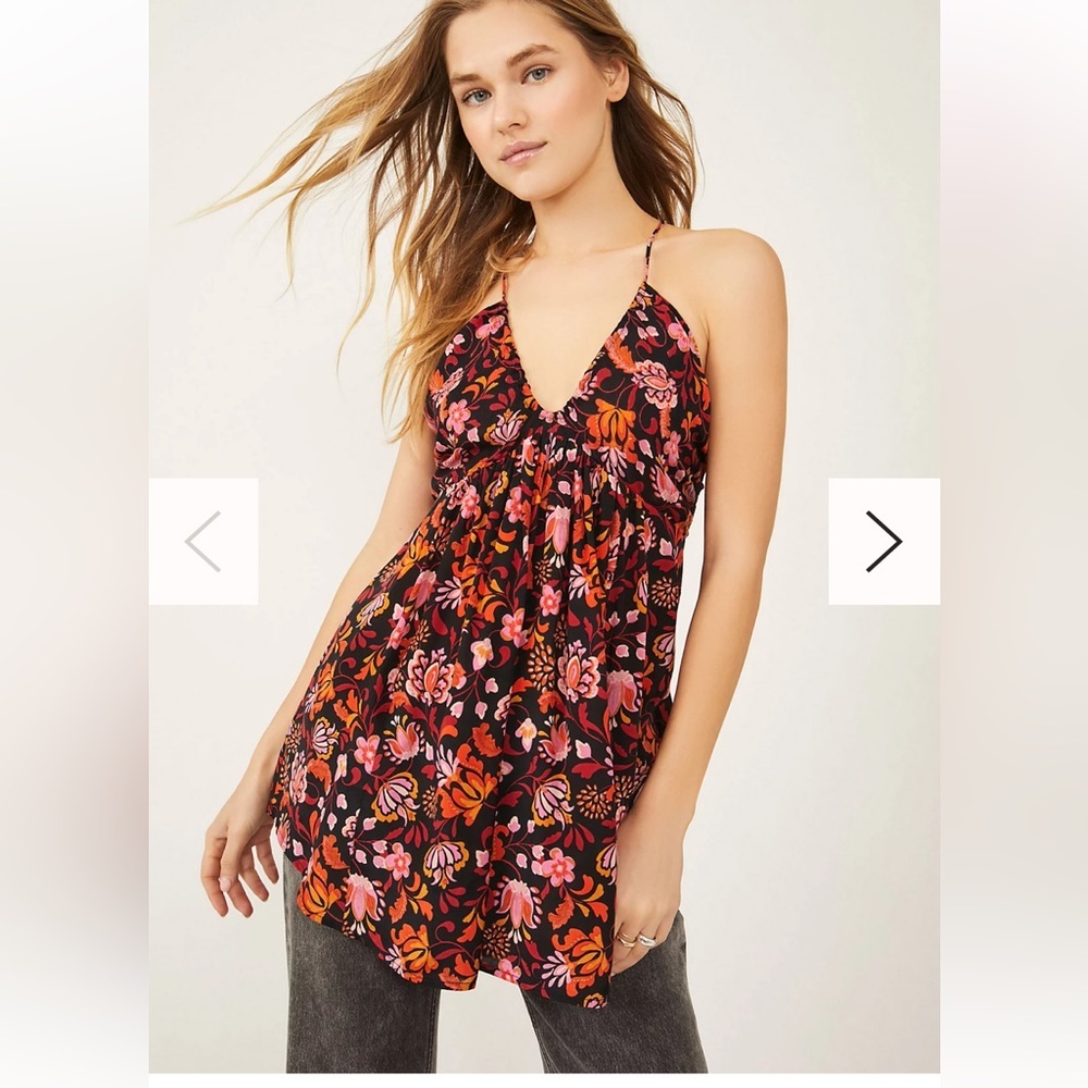 Pixie Printed Tunic, free people NWT - image 1